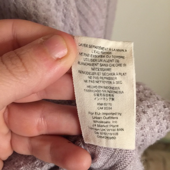 Free People Taupe/Lavender Long Sleeve Thermal - Picture 6 of 8